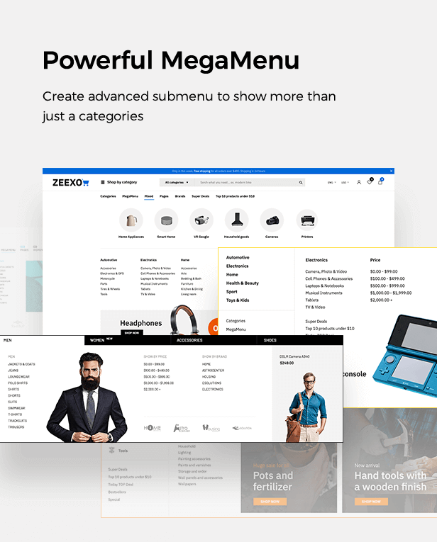 zeexo multipurpose shopify theme